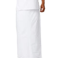 Men 100% Cotton Single Layer Prayer Dhoti with Assorted Border Quba