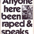 Anyone here been raped & speaks English?