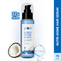 Plum Coconut & Squalane Nutri-Shine Hair Serum For Smooth- Shiny Hair