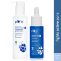 Plum Salicylic Facewash & Face Serum Combo For Acne Prone, Oily Skin