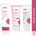 Plum Ceramides Face Wash, Moisturizer & Sunscreen SPF 50 PA+++ Combo for Barrier Repair & Sun Care