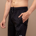 Men Combed Cotton Rich Agile Shorts Black AGS3
