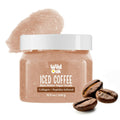 Wild Oak Iced Coffee Shea Butter Sugar Scrub with Ascorbic Acid, Vegan Collagen & Peptides For Tan Removal & Smooth Skin