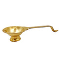 Shubhkart Nitya Puja Jyot Kapooram Dhoop Aarti 70g Brass Burner Set