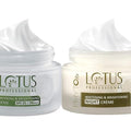 Lotus Whitening & Brightening Day & Night Cream Set 50g Each