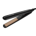 Ikonic Rose Gold Hair Straightener 1" Slim Plates Quick Heat Black
