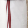Men Dark Red Colour Shirt With Matching Border Dhoti Set Evolution