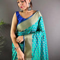 Banarasi Mayur Butta Elegance Saree