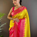 Soft Silk Gadwal Zari Weaving Saree