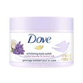 Dove Lavender Coconut Exfoliating Body Scrub 298g for Dry Skin