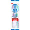 Sensodyne Soft Bristle Toothbrush Set for Sensitive Teeth, 3-Pack