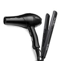 IKONIC Blaze Black Hair Dryer & Glam Hair Straightener,1800 Watt