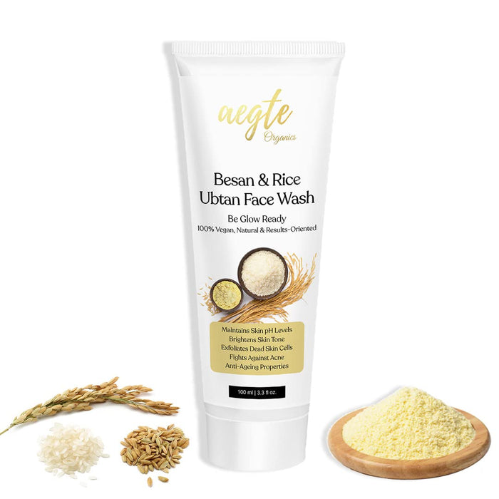 Aegte Rice Ubtan Face Wash