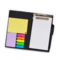 Desk Organizer Gift Set - Sticky Notes, Memo Pads, Pen Holder (White)