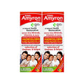 AIMIL Amyron Syrup 200ml Pack of 2 Vitamins & Herbs Boosts Energy & Hemoglobin