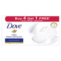 Dove Cream Bathing Bar Pack of 5 125g Moisturizing for Nourished Skin