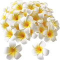 12 White Artificial Foam Flowers for Pooja, Festivals, Home Decor