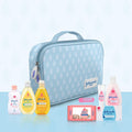 Johnson's Baby Gift Pack with Pouch - Complete Newborn Care Essentials Set