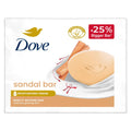 Dove Sandalwood Beauty Bar with Saffron 125g Pack of 3