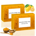 Turmeric & Kojic Acid Soap for Dark Spots & Even Skin Tone (2 Pack)