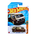 Hot Wheels VW T3 Custom Van 1:64 Scale Toy for Ages 3+ Brown
