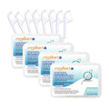 Royalkart 3-in-1 Dental Floss Picks 120-Pack for Fresh Breath & Healthy Gums