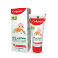 Colgate Kids Toothpaste 0-2 Years, Fruit Flavor, SLS & Fluoride Free, 70g