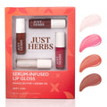 Just Herbs 4-in-1 Hydrating Lip Gloss for Women, Non-Sticky, 4g