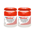 Bioline White Perfumed Petroleum Jelly 100g, Pack of 2 for Dry Skin Relief