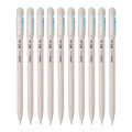 Hauser XO Gel Pens Pack of 10 - Sleek Design, Blue Ink, Durable Tip