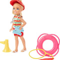 Barbie Chelsea Lifeguard Doll & Career Accessories Set