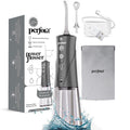 Perfora Power Dental Water Flosser 300ml, 8 Settings, Rechargeable, Grey
