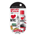 Maybelline New York Baby Lips Loves NYC Tinted Lip Balm for dark & pigmented lips, Broadway Red, 4g