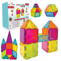 Wembley Magnetic Tiles STEM Building Blocks for Kids 3+ - 10 Pieces