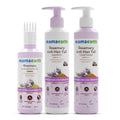 Mamaearth Rosemary Hair Fall Control Kit, 650ml - Stronger, Fuller Hair