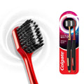 Colgate Visible White O2 Manual Toothbrush - 2 Pcs, Ultra Soft Toothbrush for Adults, Helps prevent Bad Breath, Cavities, Enamel & Gum Problems.