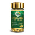 Zandu Ashwagandha Gold Plus Capsules - Stress Relief & Immunity Boost, 60ct