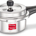 Prestige 2L Svachh Aluminum Pressure Cooker for 2-3 Persons, 5-Year Warranty