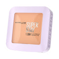 Maybelline New York Super Stay Flex Powder Foundation, 220, Full Coverage, 30H Flexible Wear, Oil-Control Transfer Proof, Waterproof & Sweatproof, 9g