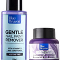 Blue Heaven Nail Polish Remover Set: Gentle 125ml & Dip 40ml
