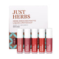 Just Herbs Ayurvedic Matte Lipstick Set of 5 - Long-Lasting & Hydrating