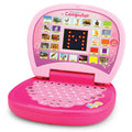 Gooyo Pink Educational Laptop Toy with LED & Music for Toddlers