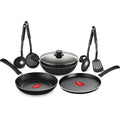 Pigeon Mio 8-Piece Nonstick Cookware Set with Glass Lids