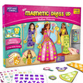 Imagimake DIY Magnetic Dress-Up Princess |Pretend Play Toys for Girls | 30 Magnetic Dresses & Accessories | Interchange & Create Unlimited Outfits | Birthday Gift for Girls Ages 3,4,5,6,7,Multicolour 1. Magnetic Dress-Up Princess