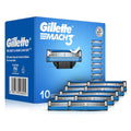 Gillette Mach 3 Shaving Blades- Pack of 10 (Cartridges)