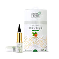 Farmherbs Herbal Baby Kajal Stick - Lead-Free, Smudgeproof, Organic Formula