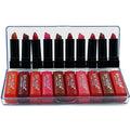 SH.HUDA Mini Lipstick Set 10pcs Long-Lasting Waterproof Matte