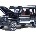 Black SUV Die-cast Toy Car with Lights & Sound, 1:32 Scale Pullback