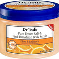 Dr Teal's Pink Himalayan Salt Body Scrub with Citrus Oils 454g