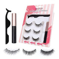CALAILIS Magnetic Eyelash & Eyeliner Kit with 3D Faux Mink Lashes 3 Pairs